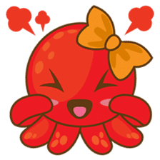 Ori, the cute sea octopus sticker #1847277