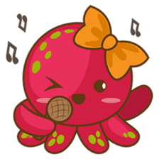 Ori, the cute sea octopus sticker #1847279