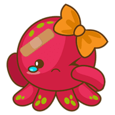 Ori, the cute sea octopus sticker #1847280