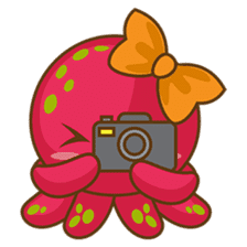 Ori, the cute sea octopus sticker #1847283
