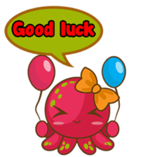 Ori, the cute sea octopus sticker #1847291