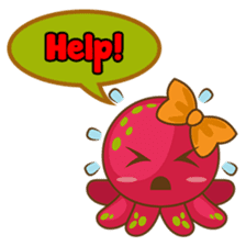 Ori, the cute sea octopus sticker #1847293