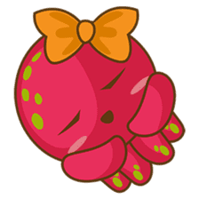 Ori, the cute sea octopus sticker #1847296