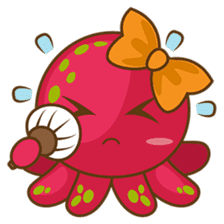Ori, the cute sea octopus sticker #1847299