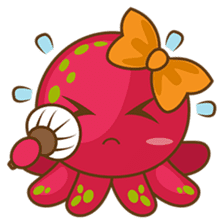 Ori, the cute sea octopus sticker #1847299