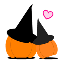 LOVE Halloween sticker #1847381