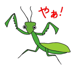 many insects words sticker #1847598