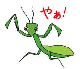 many insects words sticker #1847598
