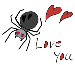 many insects words sticker #1847606