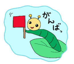 many insects words sticker #1847615