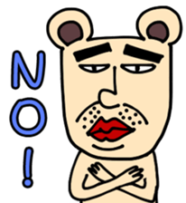 I'm Talking Bear! sticker #1847718