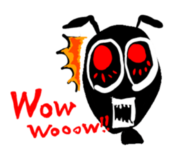 Cute ant boy. sticker #1847852