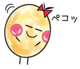 Round egg sticker #1847861