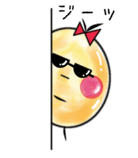 Round egg sticker #1847883