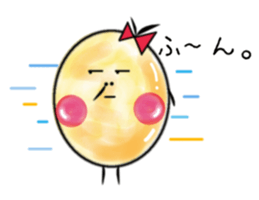 Round egg sticker #1847893