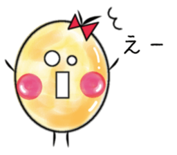 Round egg sticker #1847897