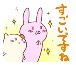 Polite life in the forest sticker #1848121