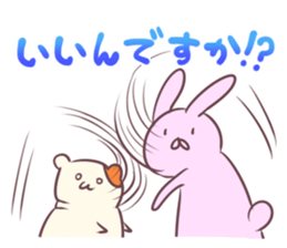 Polite life in the forest sticker #1848123