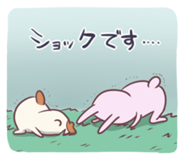 Polite life in the forest sticker #1848126