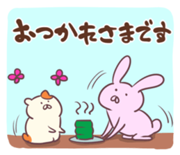 Polite life in the forest sticker #1848139