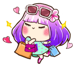 Lady Momoko sticker #1848959