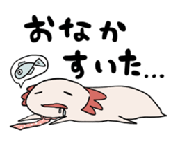 axolotl-Work section- sticker #1848985