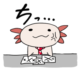 axolotl-Work section- sticker #1849005