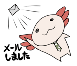 axolotl-Work section- sticker #1849006