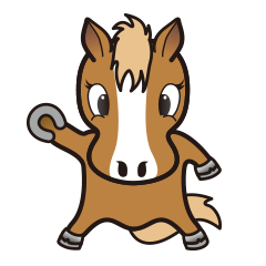 Markun Sticker - the horse charactor