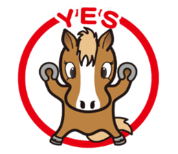Markun Sticker - the horse charactor sticker #1849430