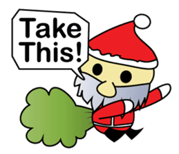 Nicholo,Santa Dwarf from Claus Hill (EN) sticker #1849829