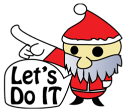 Nicholo,Santa Dwarf from Claus Hill (EN) sticker #1849836