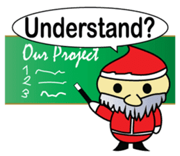 Nicholo,Santa Dwarf from Claus Hill (EN) sticker #1849842