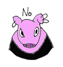 Rock Piggy sticker #1850102