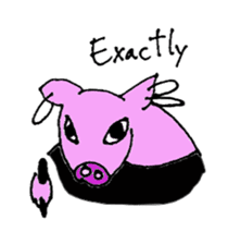 Rock Piggy sticker #1850104