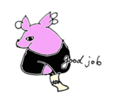 Rock Piggy sticker #1850106