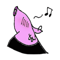 Rock Piggy sticker #1850109