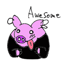 Rock Piggy sticker #1850110