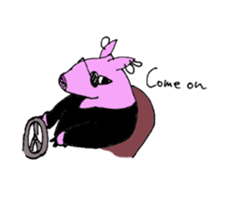 Rock Piggy sticker #1850124