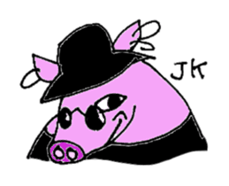 Rock Piggy sticker #1850130