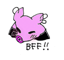 Rock Piggy sticker #1850131