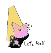 Rock Piggy sticker #1850139