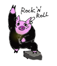 Rock Piggy sticker #1850140