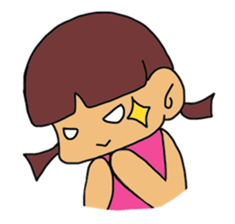 Smile Happy Girl sticker #1850159