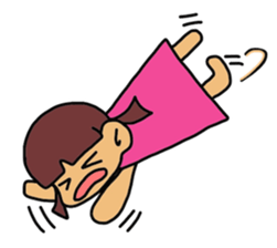 Smile Happy Girl sticker #1850165