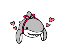 The pretty shark sticker #1850733
