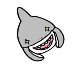 The pretty shark sticker #1850734