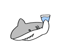The pretty shark sticker #1850736