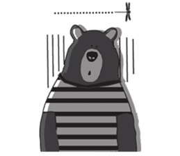 Black Bear Diary sticker #1851503