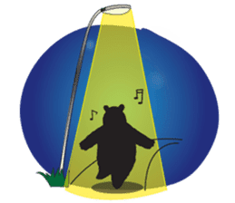 Black Bear Diary sticker #1851504